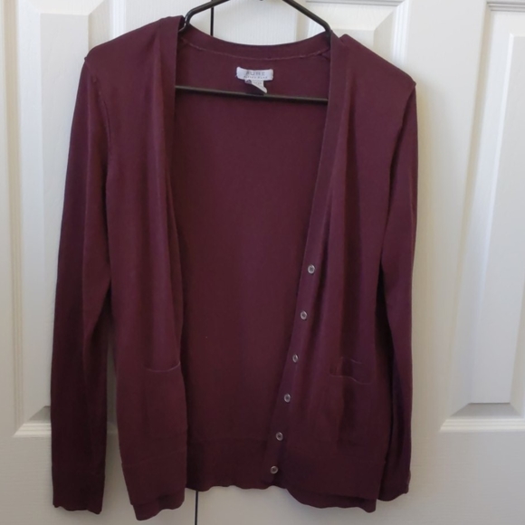 Maroon cardigan - Picture 1 of 1